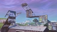 Fortnite building is key to success, so make sure to grab mats early in the game. (Image via Epic Games)